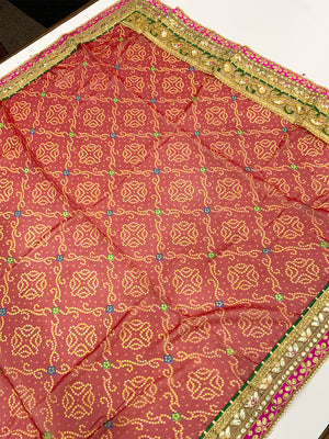 Golden Radiance Chinnon Chiffon Saree