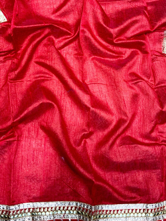 Graceful Chinnon Bandhej Print Saree