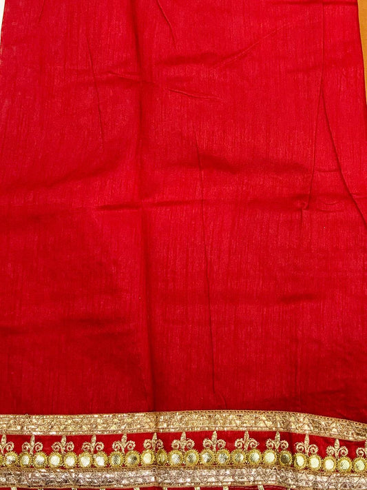 Beautiful Ethnic Bandhej Chiffon Saree