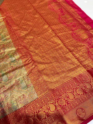 Royal Heritage Dharmavaram Silk Saree