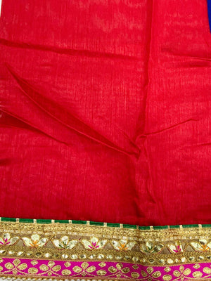 Golden Radiance Chinnon Chiffon Saree