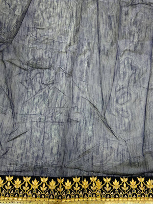 Radiance Bandhej Foil Work Saree