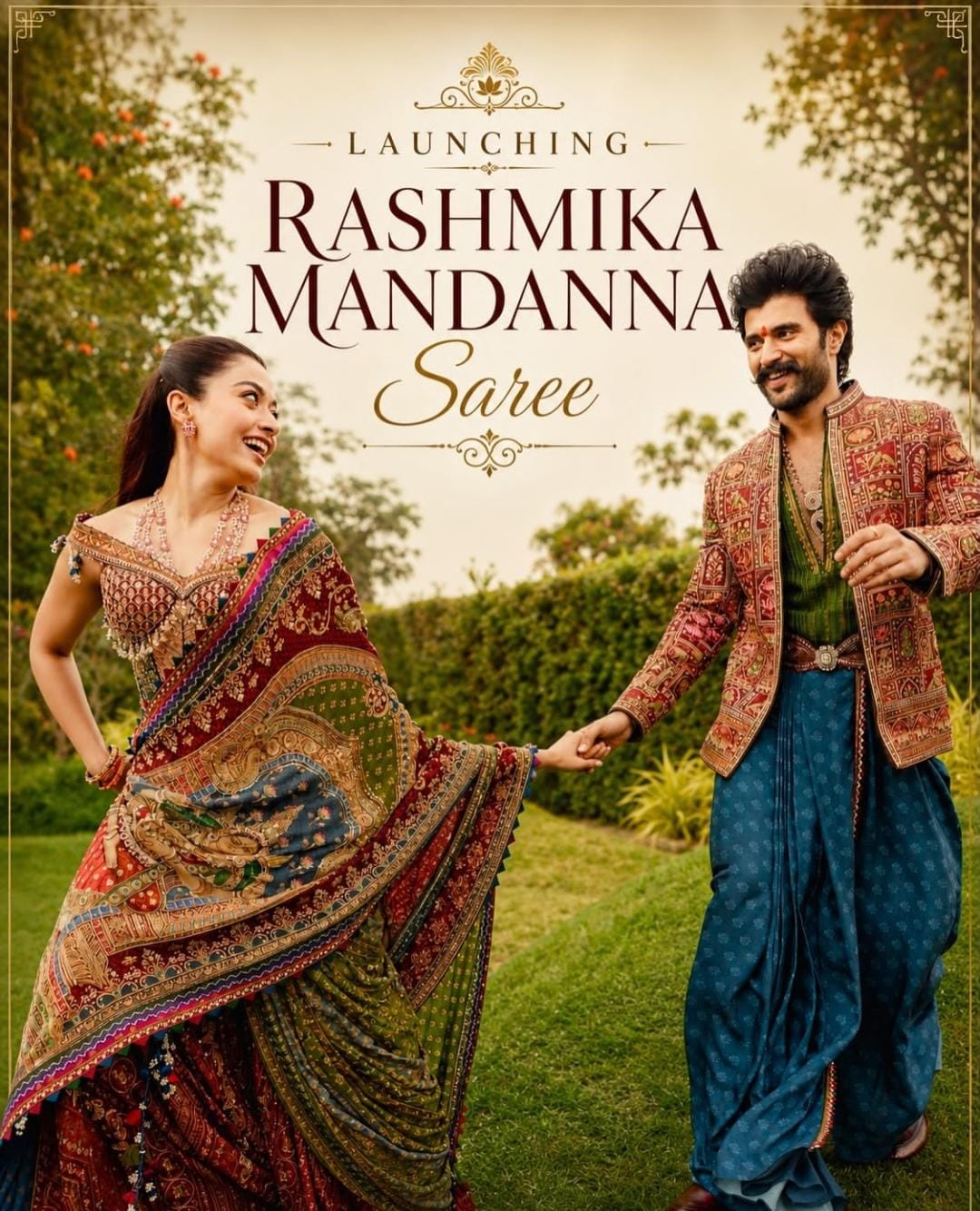 RASHMIKA💃  𝐑𝐎𝐘𝐀𝐋 𝐃𝐄𝐒𝐈𝐆𝐍𝐄𝐑 𝐒𝐀𝐑𝐄𝐄 👑